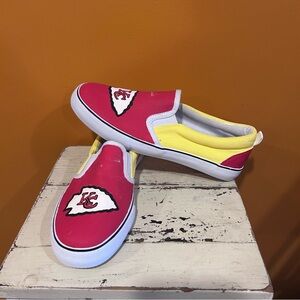 Kids KC Slip-On Shoes‎ - Red and Yellow